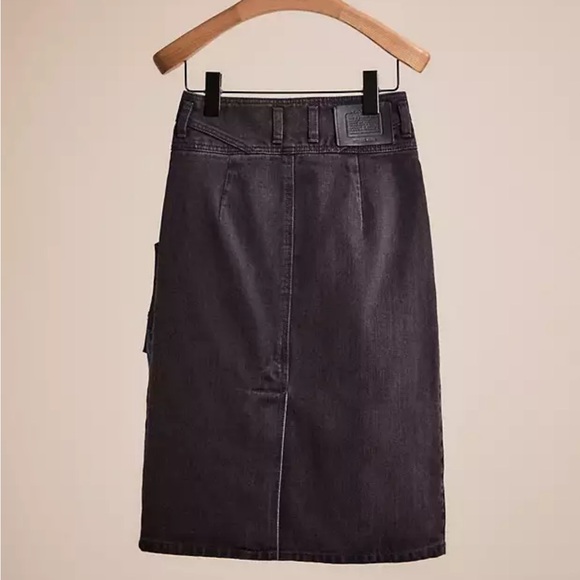 Coach | Restored Denim Skirt - Picture 2 of 9